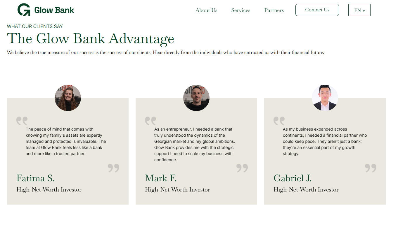 Glow Bank Image