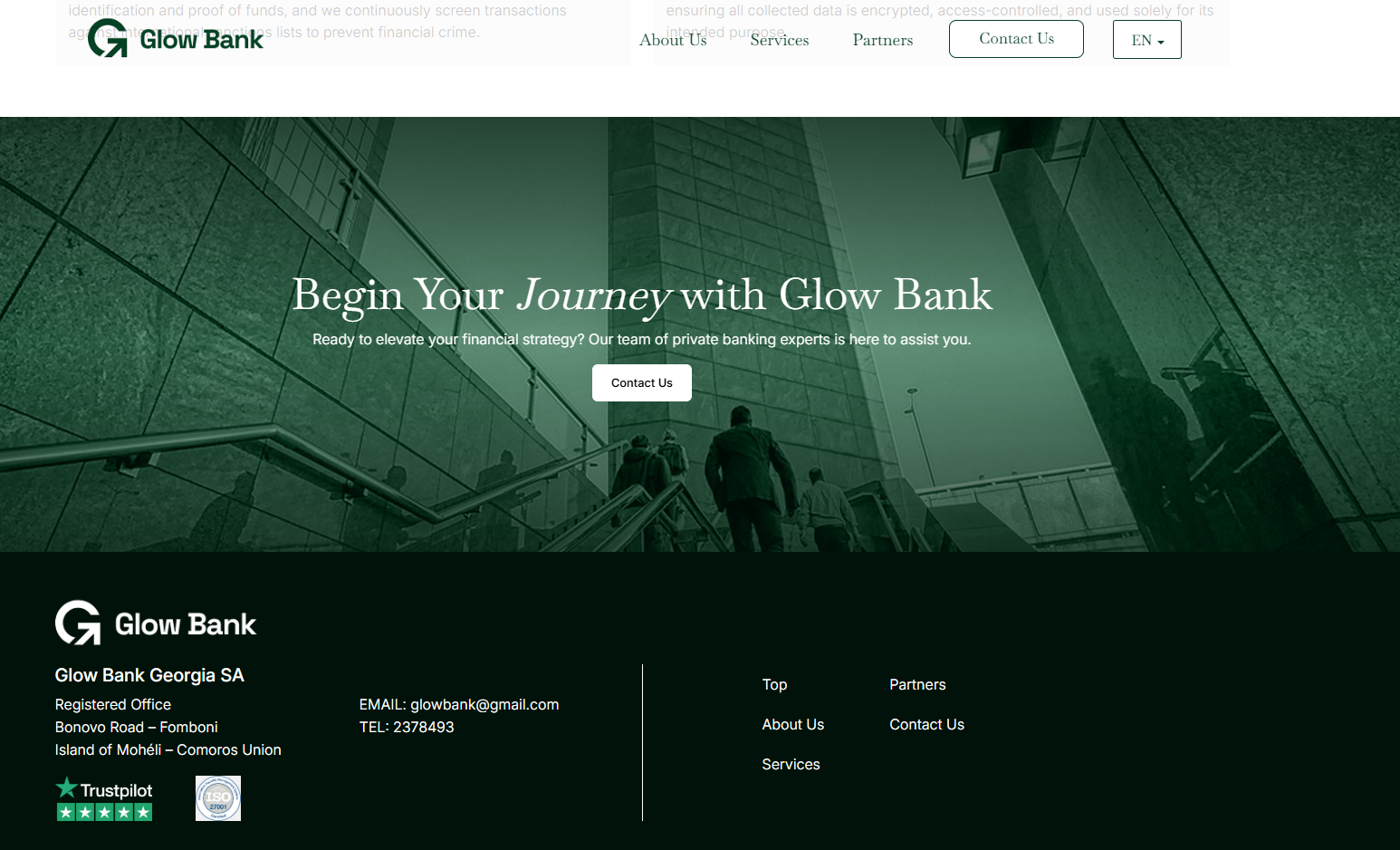 Glow Bank Image